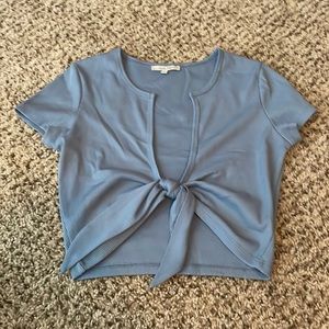 Love Tree/Papaya, size L, ribbed material, Tie in front